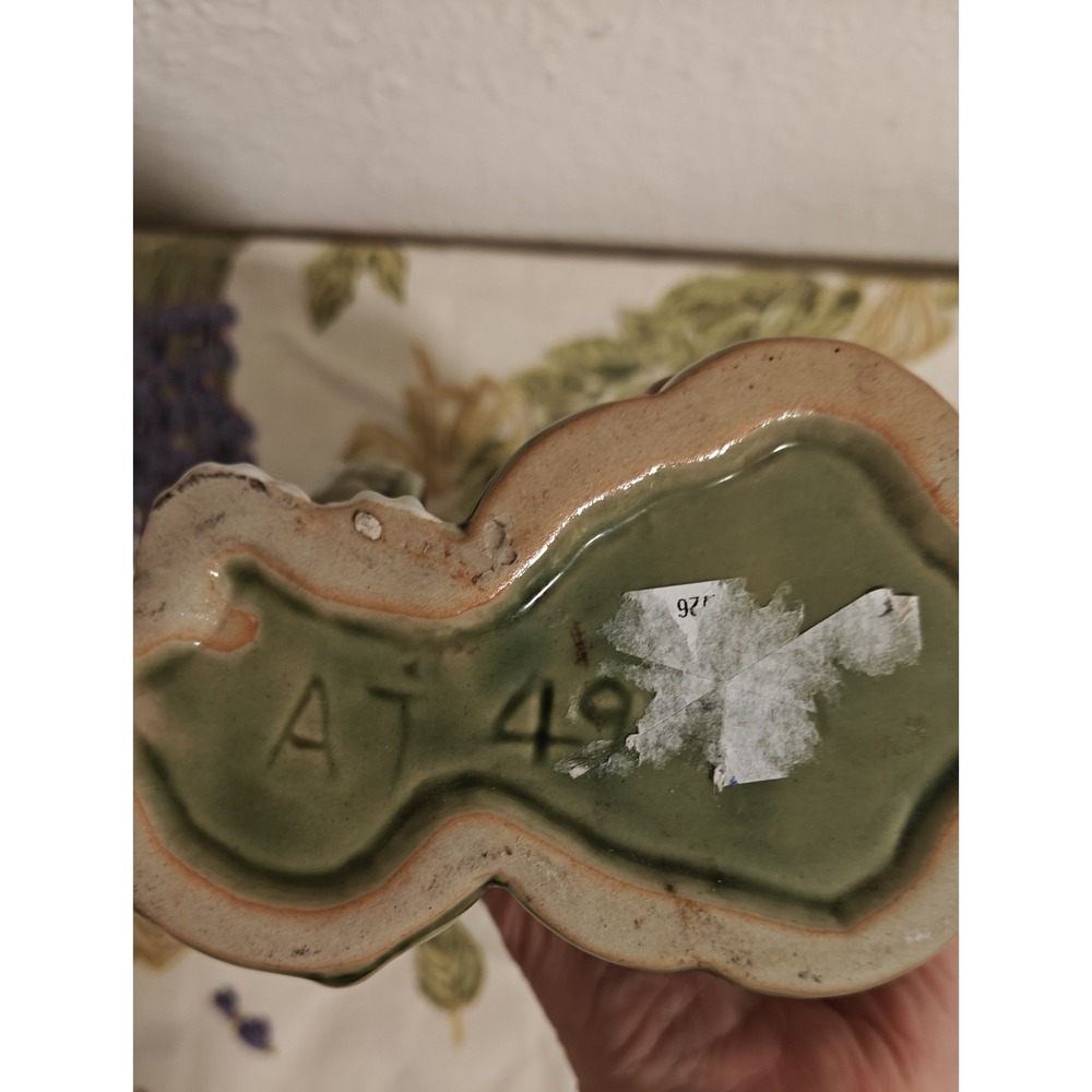 Vintage Baby Elephant Green Ceramic Vase/Planter Asian Motif - Picture 8 of 8